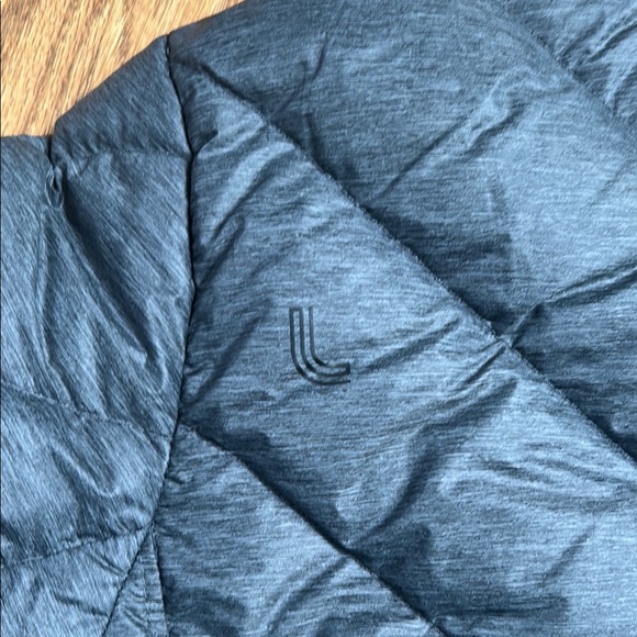 Lole Gray Quilted Packable Light Weight Puffer Jacket Size Large - Picture 11 of 13
